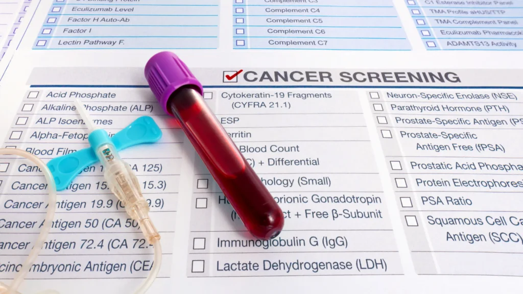Blood based cancer screening thumbnail